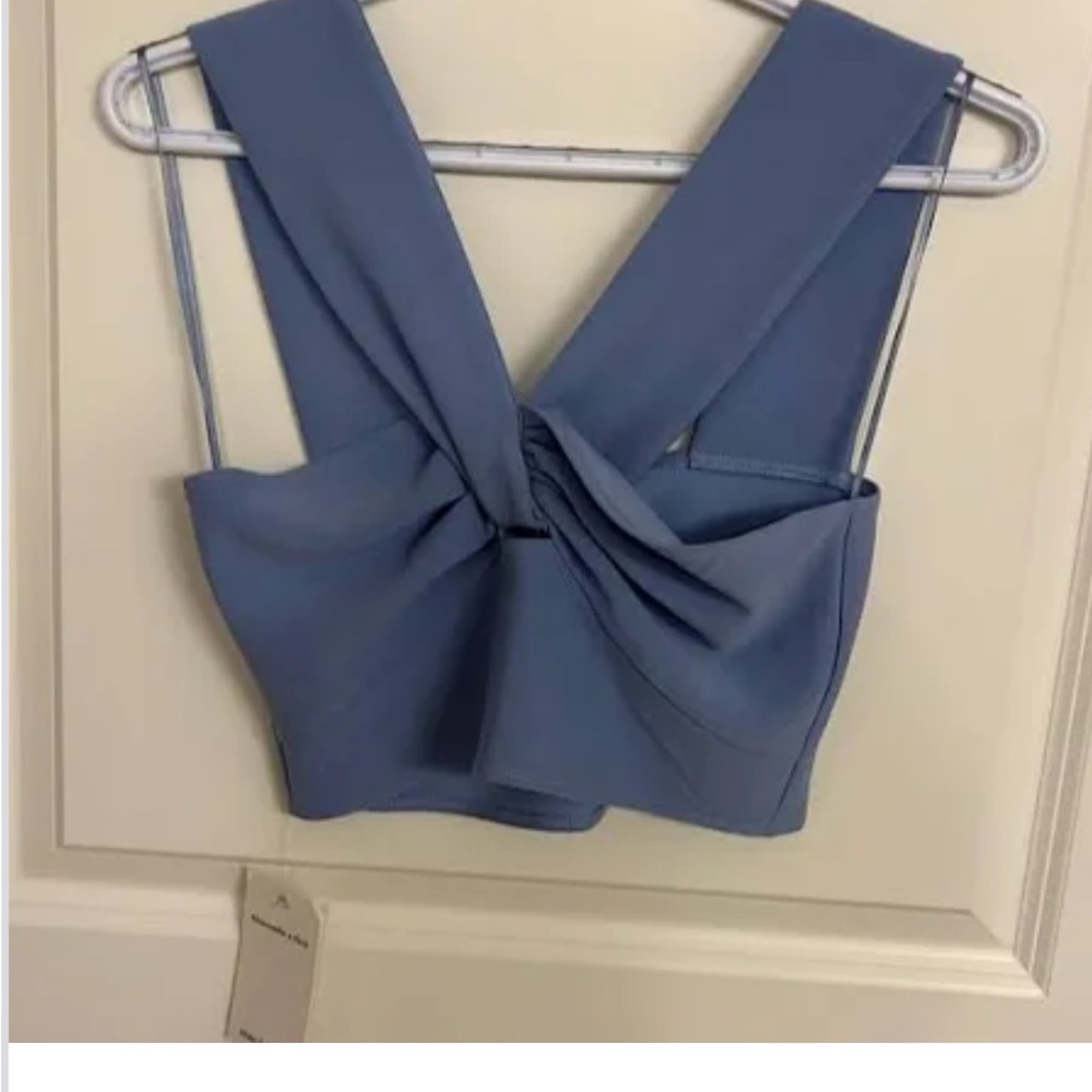 Elegant Blue Women's Top